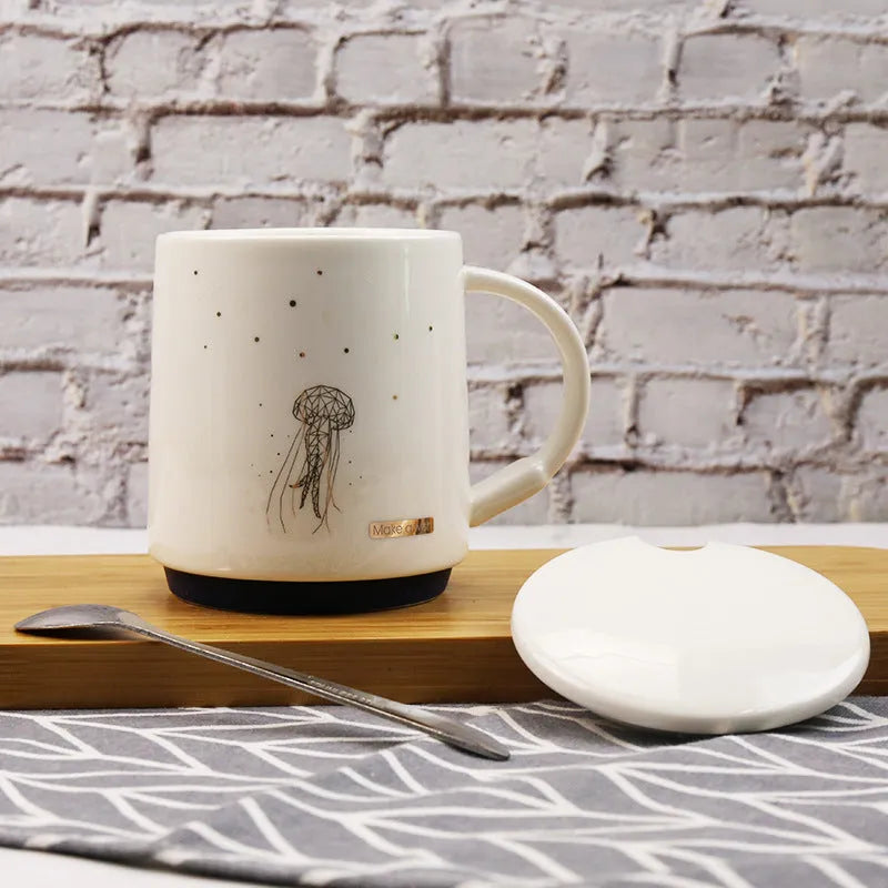 Creativity Custom Ceramic Mug Milk Cup Office Mug - Bellarte Enchanté Creativity Custom Ceramic Mug Milk Cup Office Mug